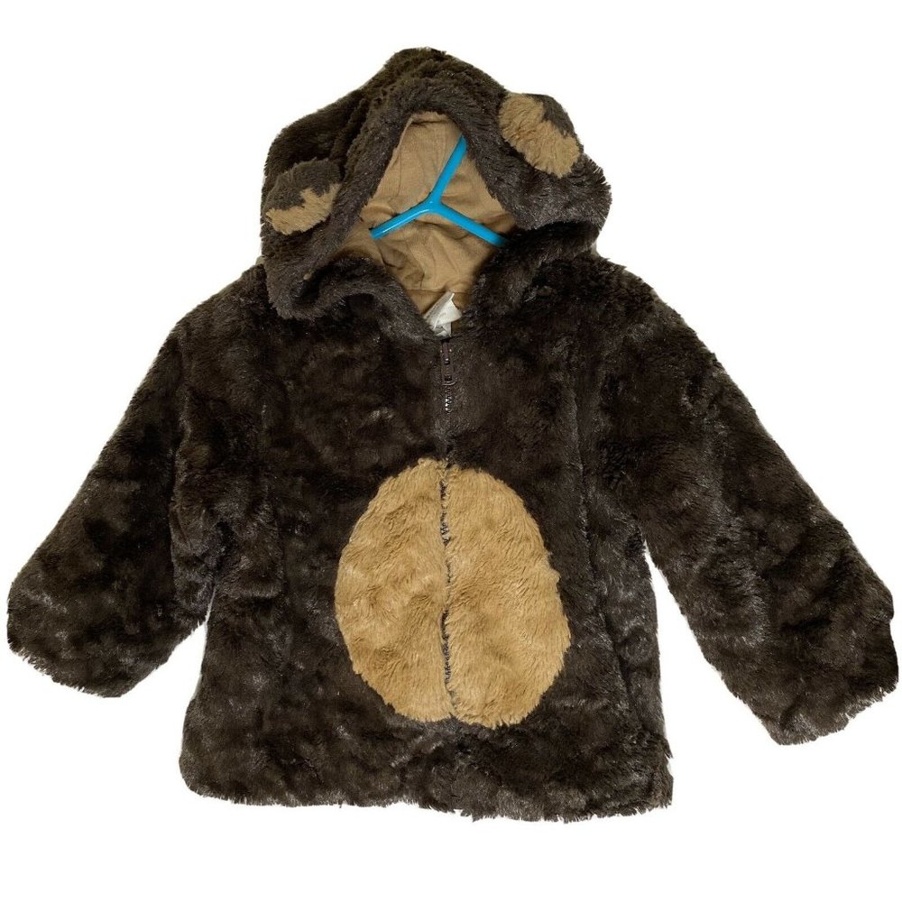 Baby 8 Unisex faux  Fur Hoodie Coat 12-18 Months